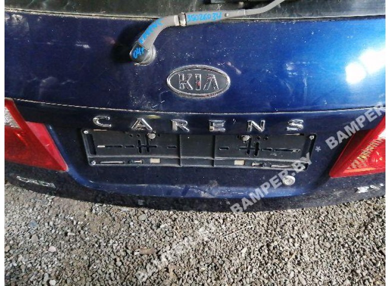 Накладка подсветки номера к Kia Carens