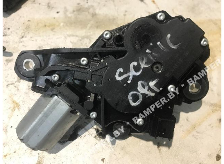 Моторчик заднего стеклоочистителя (дворника) к Renault Scenic, 2009г.