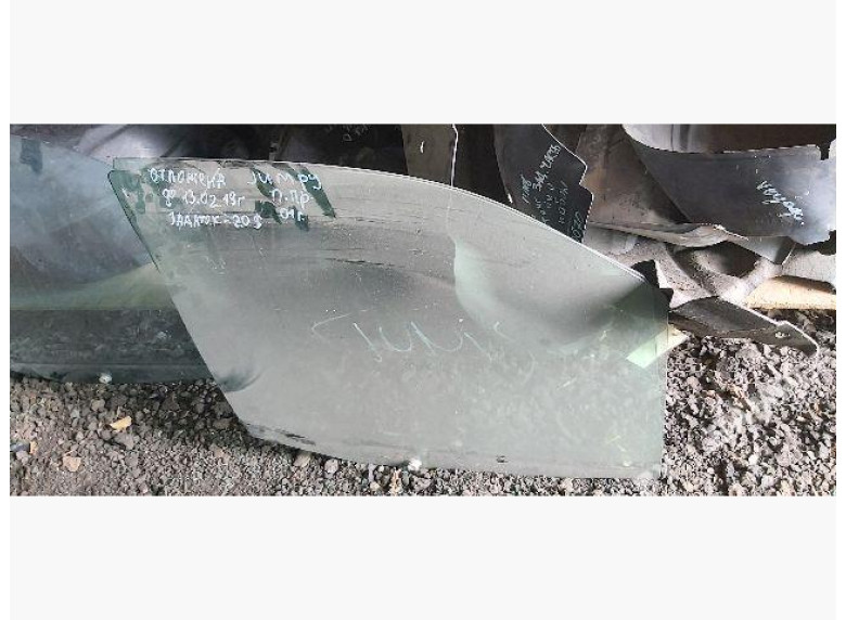 Стекло двери передней правой к Citroen Jumpy, 2001г.