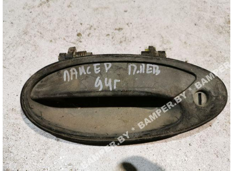 Ручка наружная передняя левая к Mitsubishi Lancer, 1994г.
