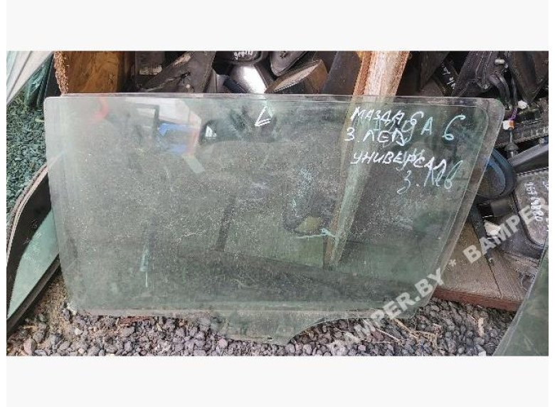 Стекло двери задней левой к Mazda 6, 2002г.