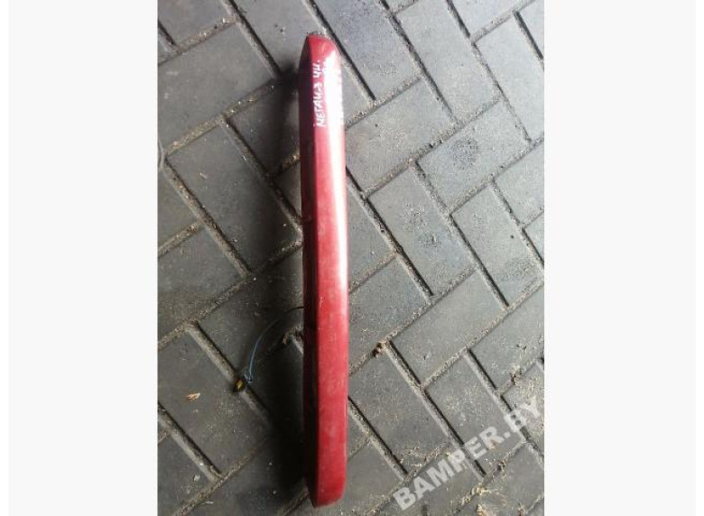 Накладка подсветки номера к Renault Megane, 2004г.