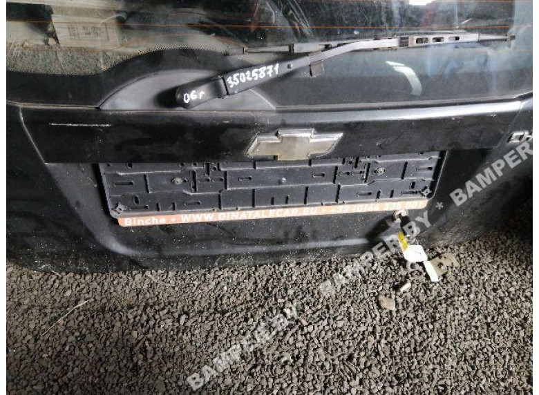 Накладка подсветки номера к Chevrolet Kalos