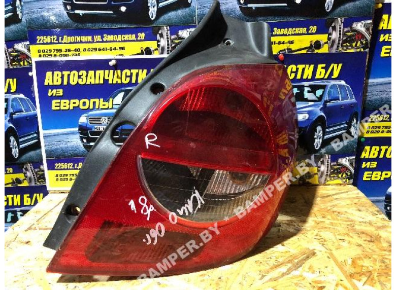 Фонарь задний правый к Renault Clio, 2006г.