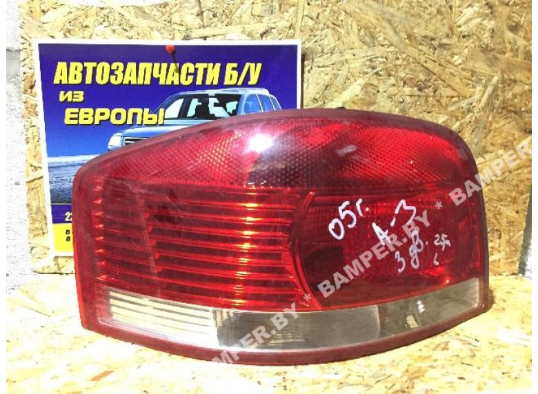 Фонарь задний левый к Audi A3, 2005г.