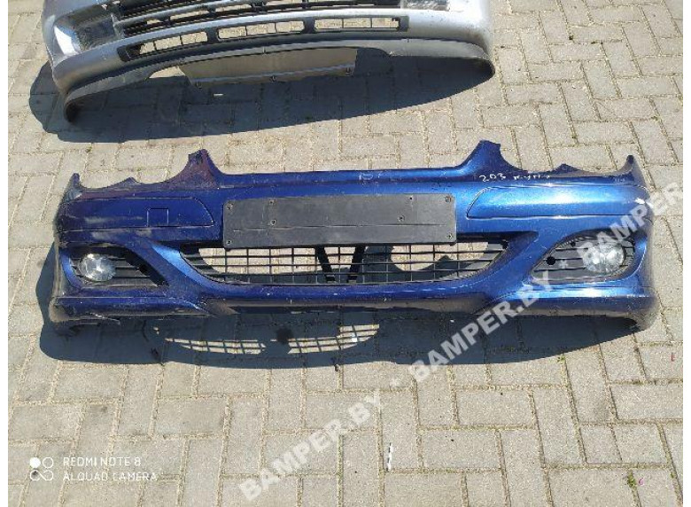 Бампер передний к Mercedes C W203, 2003г.