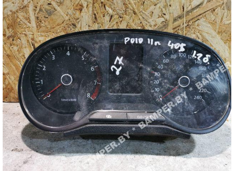 Щиток приборов (приборная панель) к Volkswagen Polo, 2011г.