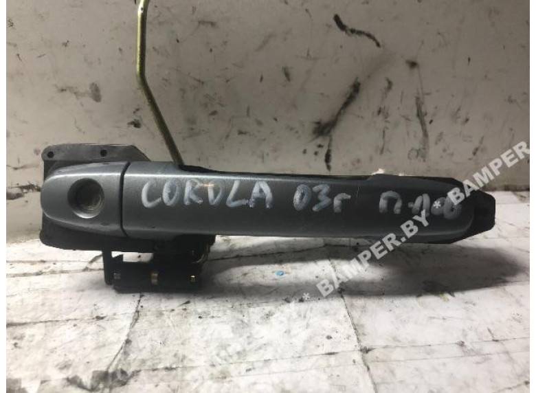 Ручка наружная передняя левая к Toyota Corolla, 2003г.