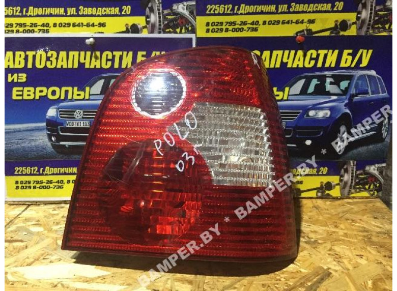 Фонарь задний правый к Volkswagen Polo, 2004г.