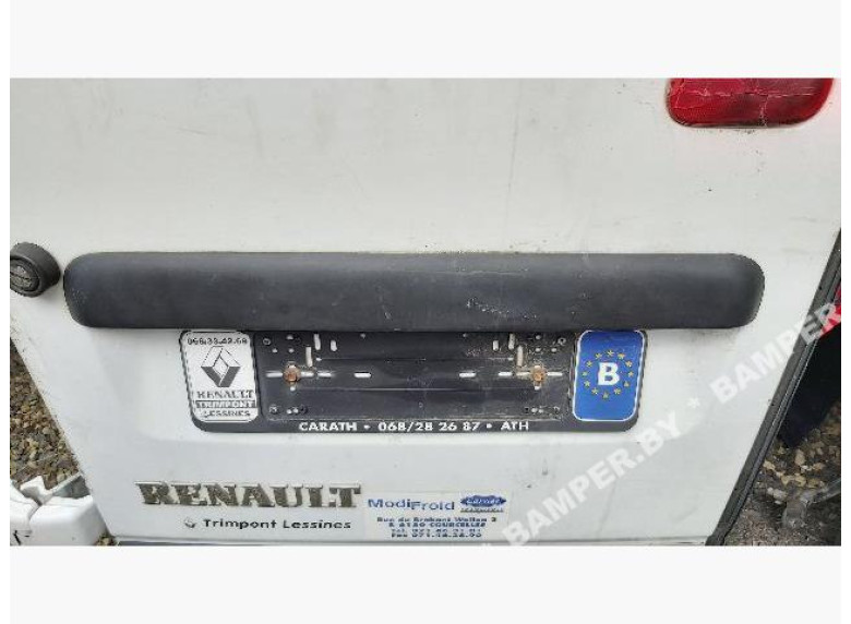 Накладка подсветки номера к Renault Master, 2004г.