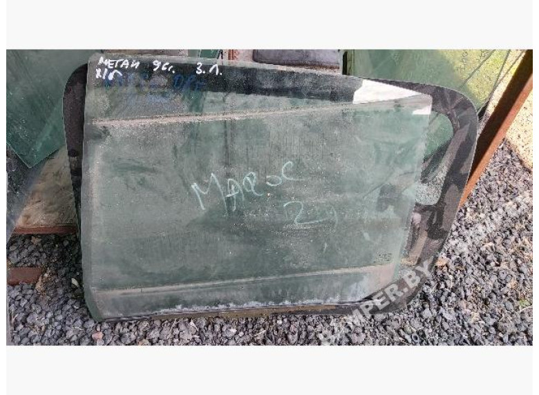 Стекло двери задней левой к Renault Megane, 1996г.