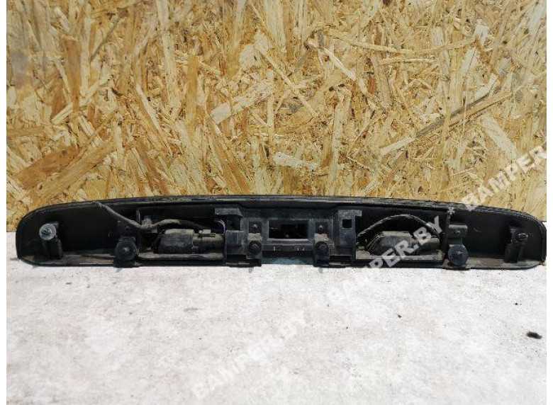 Накладка подсветки номера к Nissan Note, 2008г.