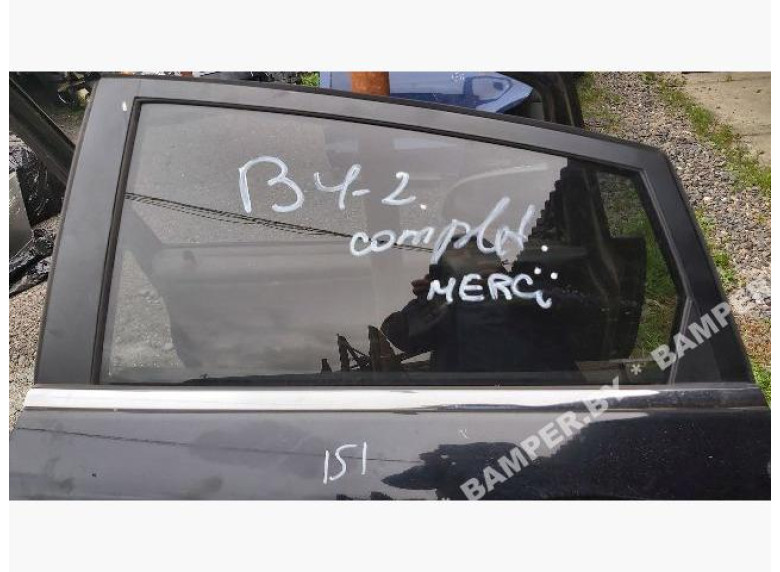 Стекло двери задней левой к Ford Fiesta, 2009г.