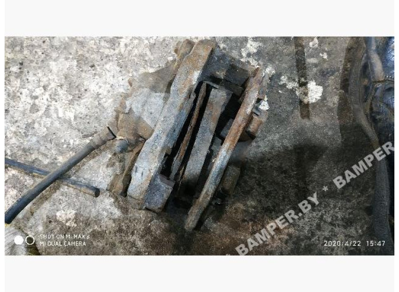 Суппорт передний левый к Citroen C4, 2004г.