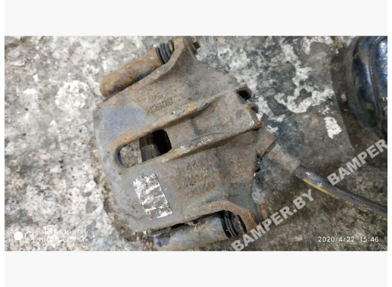 Суппорт передний левый к Citroen C4, 2004г.