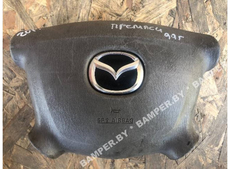 Подушка безопасности водителя к Mazda Premacy, 1999г.