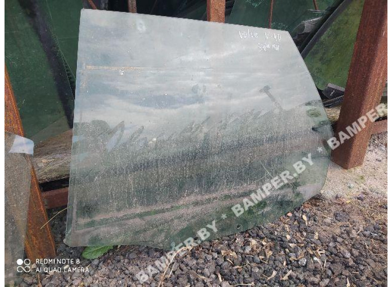 Стекло двери задней левой к Volvo V40