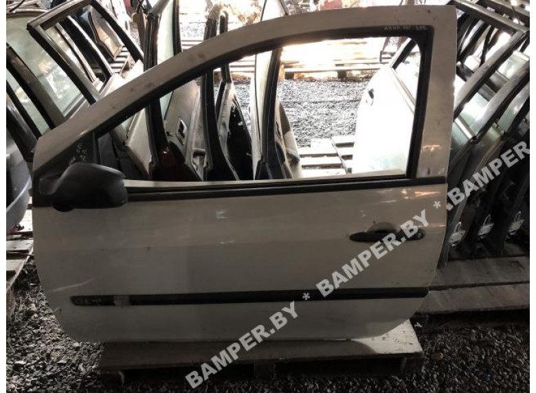 Дверь передняя левая к Renault Clio, 2008г.