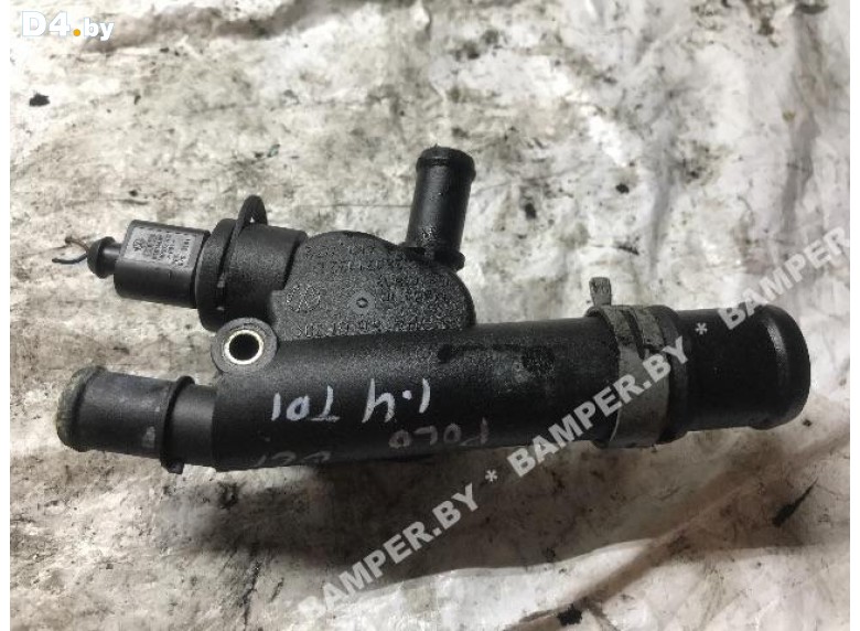 Фланец (тройник) системы охлаждения к Volkswagen Polo