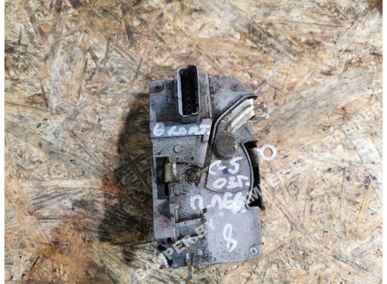 Замок двери передней левой к Citroen C5, 2003г.