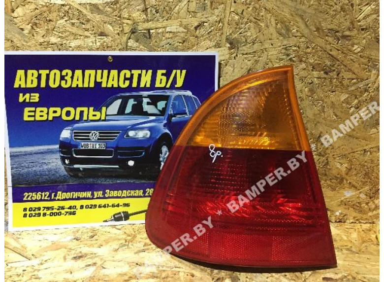 Фонарь задний левый к BMW 3 E46, 2000г.