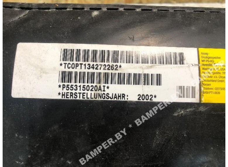 Подушка безопасности пассажира к Jeep Liberty