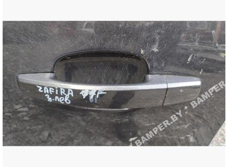 Ручка наружная задняя левая к Opel Zafira, 2011г.