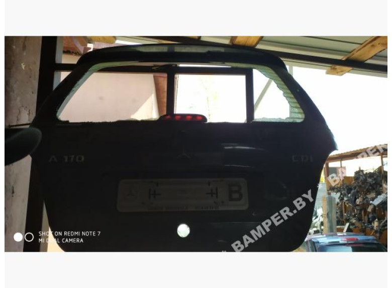 Крышка багажника (дверь 3-5) к Mercedes A W168, 1999г.