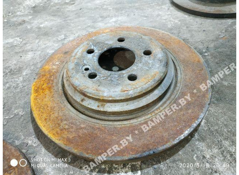 Диск тормозной задний к Mercedes ML W163, 2000г.