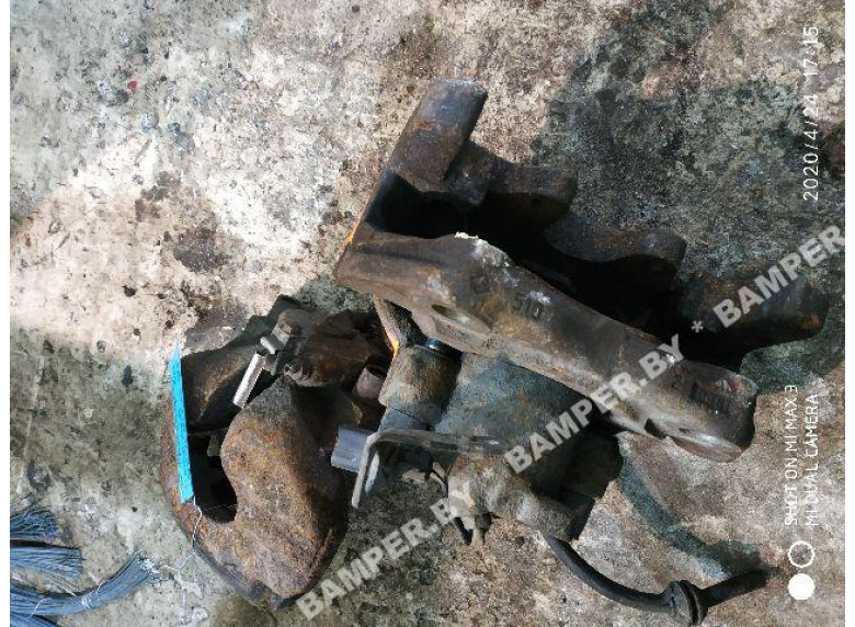 Суппорт передний левый к Volkswagen Transporter, 2005г.