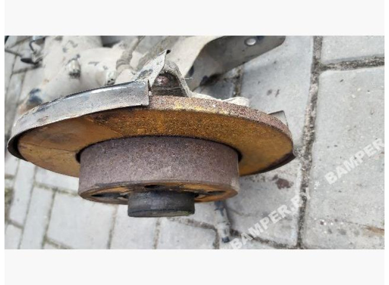 Диск тормозной задний к Volkswagen Polo, 2011г.