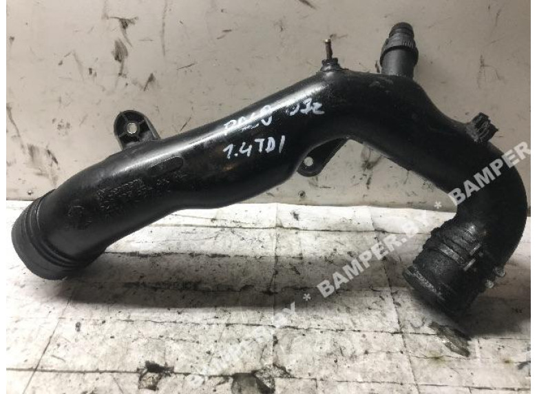 Патрубок интеркулера к Volkswagen Polo, 2007г.