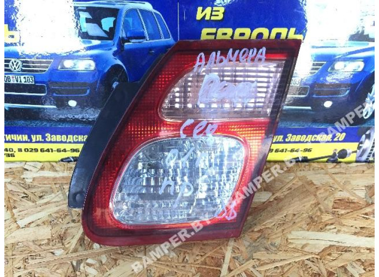 Фонарь крышки багажника правый к Nissan Almera, 2001г.
