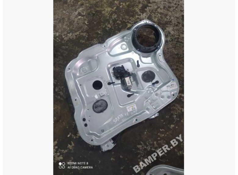 Стеклоподъемник электрический передний правый к Hyundai Santa Fe, 2006г.