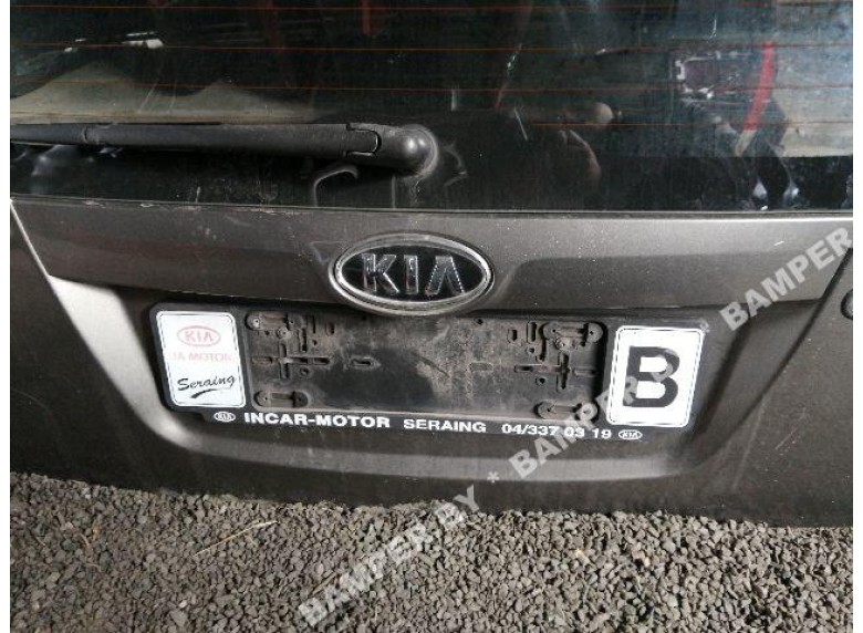 Накладка подсветки номера к Kia Picanto