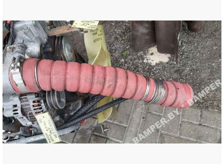 Патрубок интеркулера к Renault Midlum, 2001г.