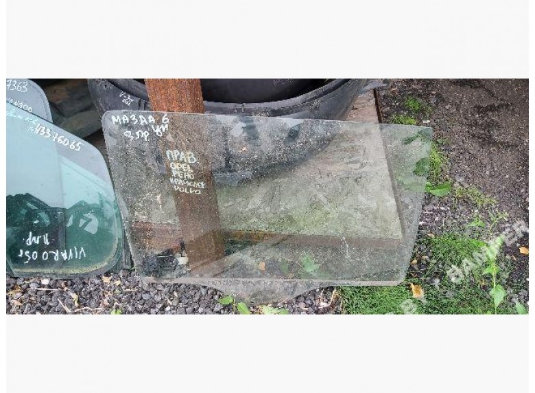 Стекло двери задней правой к Mazda 6