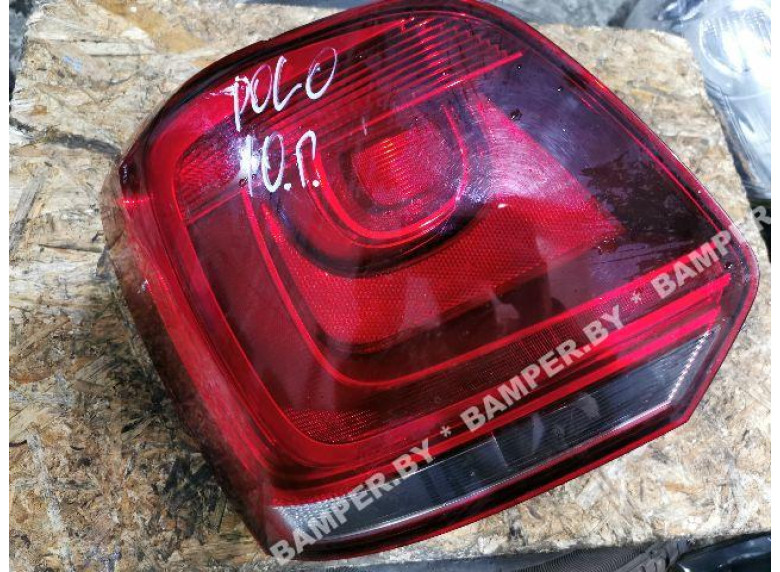 Фонарь задний левый к Volkswagen Polo, 2010г.
