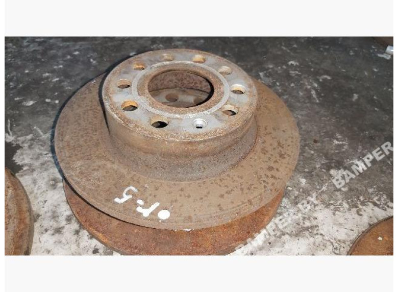 Диск тормозной задний к Volkswagen Golf, 2006г.