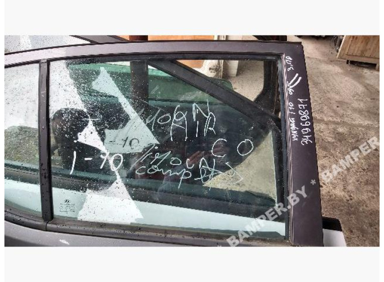 Стекло двери задней правой к Hyundai i10