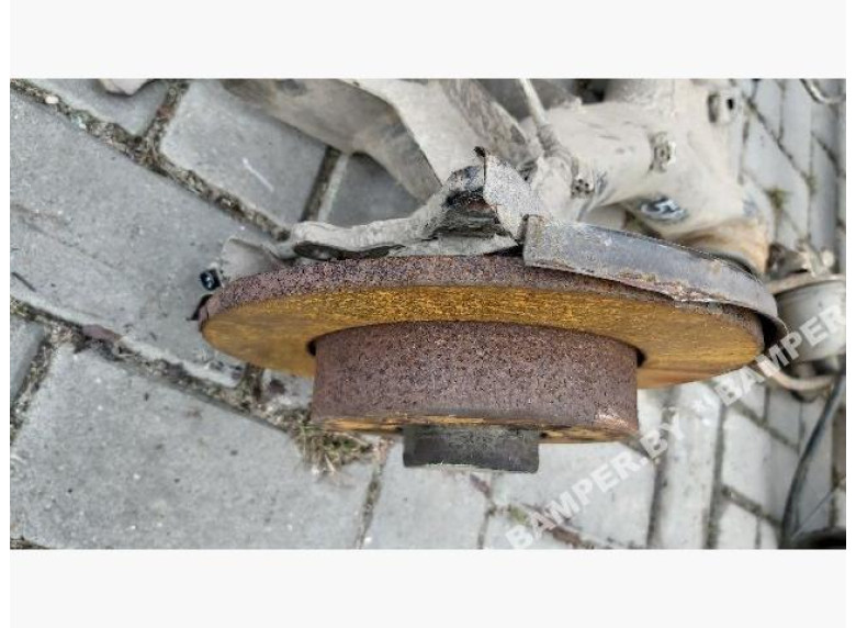 Диск тормозной задний к Volkswagen Polo, 2011г.