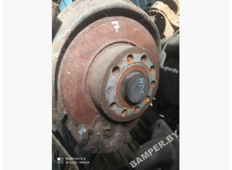 Диск тормозной задний к Volkswagen Golf, 2005г.