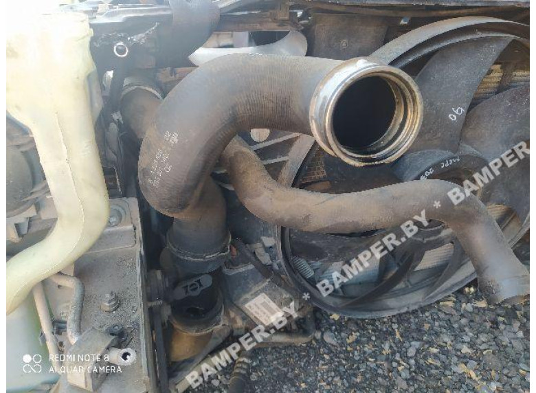 Патрубок интеркулера к Mercedes C W203, 2007г.