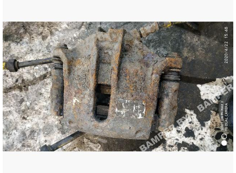 Суппорт передний левый к Citroen C4, 2004г.