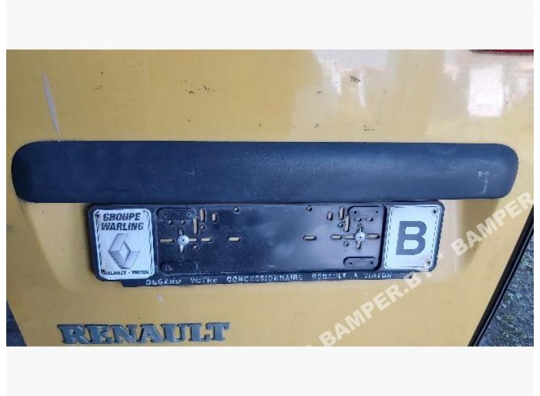 Накладка подсветки номера к Renault Master