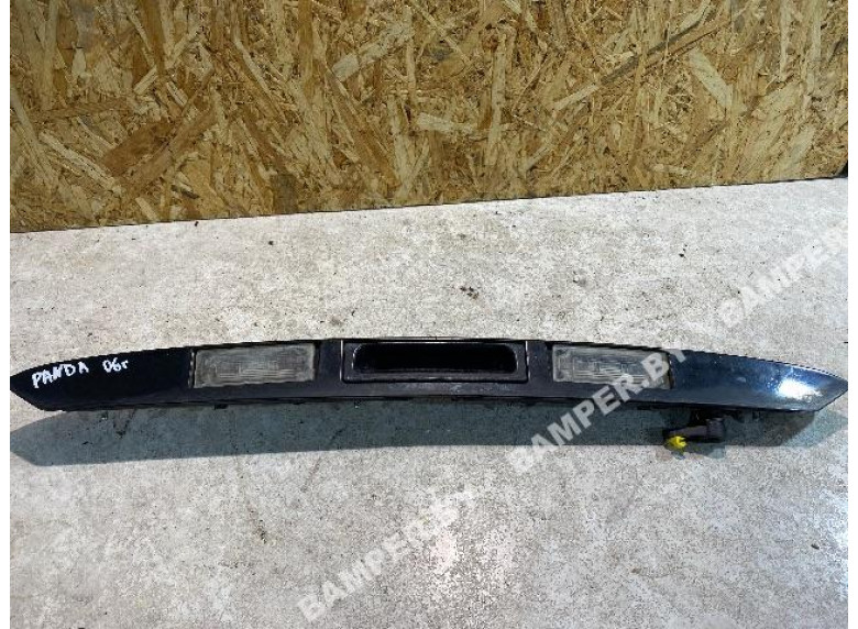 Накладка подсветки номера к Fiat Panda, 2006г.