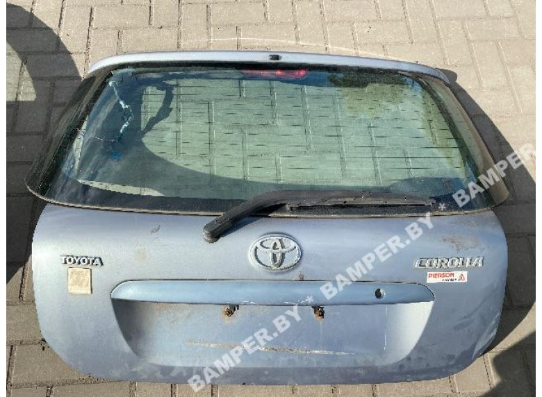 Крышка багажника (дверь 3-5) к Toyota Corolla, 2003г.