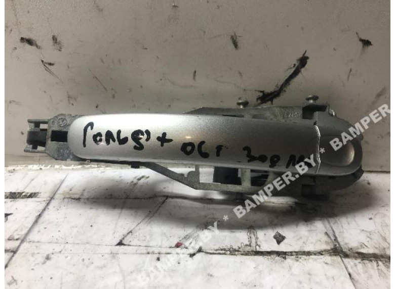 Ручка наружная задняя левая к Volkswagen Golf Plus, 2006г.