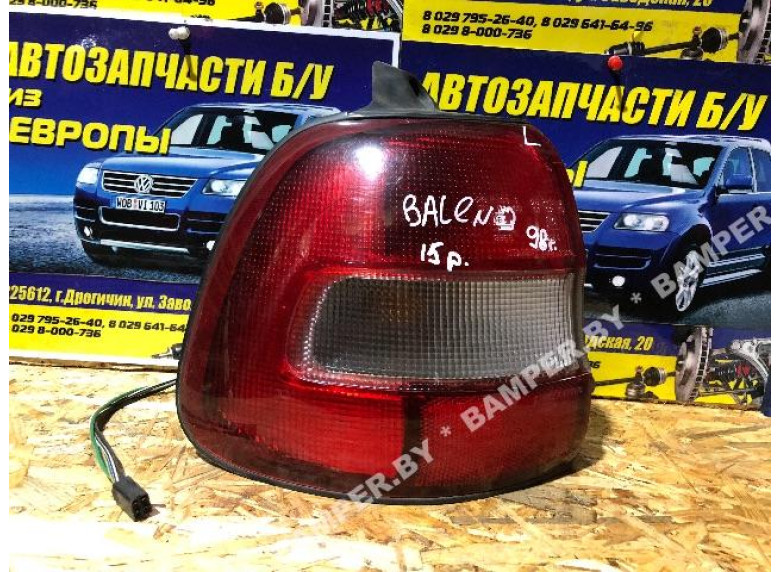 Фонарь задний левый к Suzuki Baleno, 1998г.