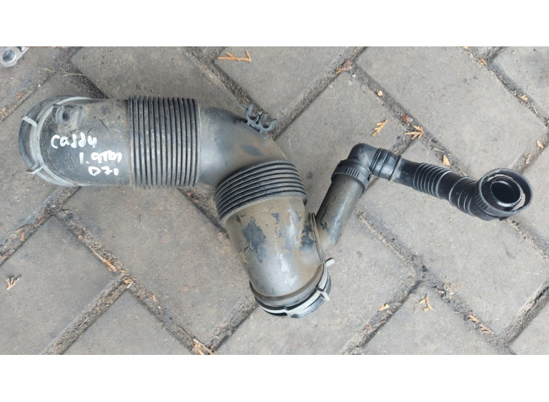 Патрубок турбины к Volkswagen Caddy, 2008г.